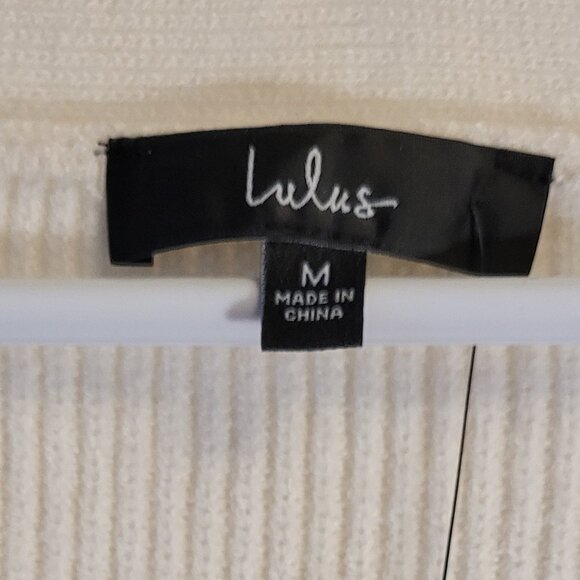 🎉NWT🎉Lulus Winter Love Brown and Black Color Block Cardigan Sweater - Picture 4 of 7